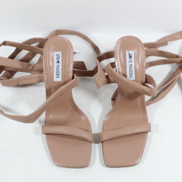 Steve Madden Women's Utilize Heeled Sandal - Tan 7.5M - Picture 3 of 5